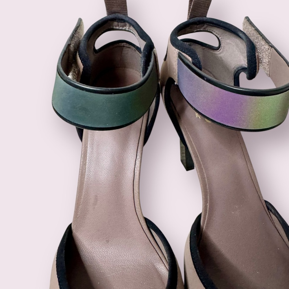 ALDO Crissy heels with light reflective details US 8.5 - Picture 5 of 9